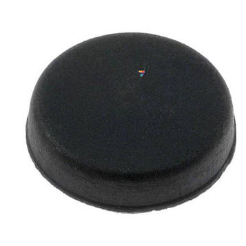 FIX-RF-009 Ніжка самоклеящаяся, чорний, гума, A: 10,8мм, В: 10,2мм, Е: 3 мм