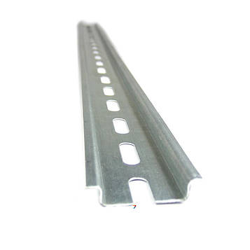 DIN-RC-125 DIN-рейка, оцинкована сталь, довжина 1250 мм. Глибина: 7,5 мм. Ширина: 35 мм.