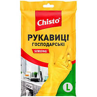 Рукавички латексні розмір L, 1 пара, Chisto, Арт.59170