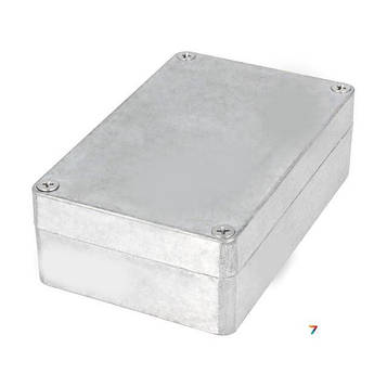 G107-IP67 Герметичний, алюмінієвий корпус IP67. Розміри: 125х80х40мм.