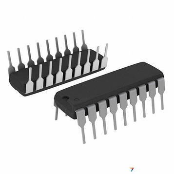ADM242AN Інтерфейс RS-232 - [DIP-18]: TX: 2: RX: 2: Швидкість: 200 кбіт / с: Напруга: 5 В