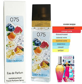 Жіночий парфум №075 за мотивами Escada Miami Blossom (Ескада Маямі Блоссом) 40 мл. ОПТ