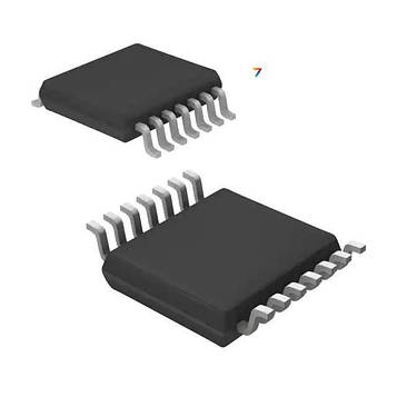 AD5282BRUZ200-R7 IC: цифровий потенціометр, 200кОм, I2C, 8біт, TSSOP16, SMD, Ch: 2