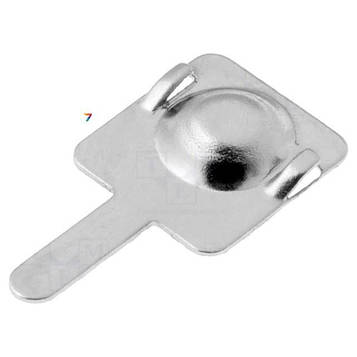 223A Контакт, AAA,R03, Кількість бат: 1, під пайку, Контакти: сталь