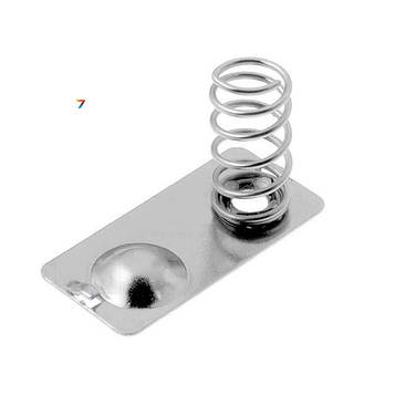 223D Контакт, AAA,R03, Кількість бат: 2, на корпус, Контакти: сталь