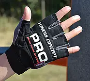 Рукавички для фітнесу Power System PS-2300 Fitness Grey/Black S, фото 4
