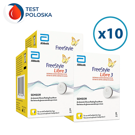 Сенсор FreeStyle Libre 3 (Фристайл Либре 3) 10 уп., фото 1