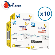 Сенсор FreeStyle Libre 3 (Фристайл Лібре 3) 10 уп.