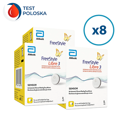 Сенсор FreeStyle Libre 3 (Фристайл Лібре 3) 8 уп., фото 1