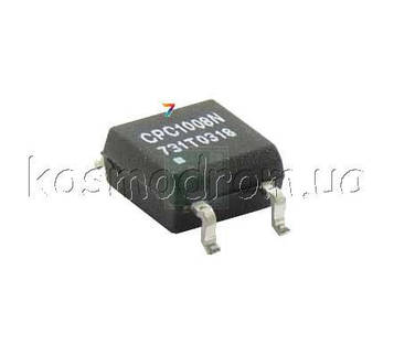 CPC1117N Реле твердотільне - [SOIC-4-3.9]: Конфиг: 1B: Uвх: 1.2 В: Вхід: DC: Вихід: AC, DC: Uкомм (DC): 60 В: Rоткр: 16 Ом