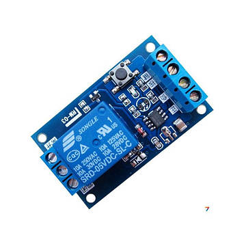 1-Channel 5V Bistable Relay Module Одноканальний бістабільний релейний модуль для ARDUINO контролерів (5V).