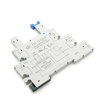 41F-1Z-C2-2 Панелька: PIN: 5: 6А: 250VAC: Монтаж: DIN: Виводи: гвинтові клеми