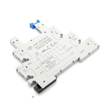 41F-1Z-C2-3 Панелька: PIN: 5: 6А: 250VAC: Монтаж: DIN: Виводи: гвинтові клеми