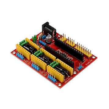 CNC-SHIELD-V4.0-NANO Плата розширення CNC Shield V4 для Arduino Nano. Для роботи з кроковими двігателяіі, 3D принтерами.
