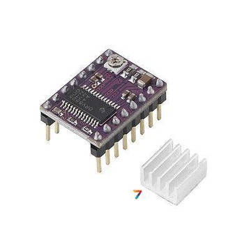 DRV8825-MOD Драйвер крокової двигуна 8 ... 45 В. 2 А з радіатором охолодження.