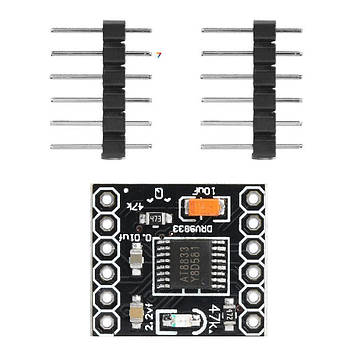 DRV8833-MOD Драйвер двигуна, 2 канали, ток: 1,2 А. на канал. Напруга: 2,7 ... 10,8 В.