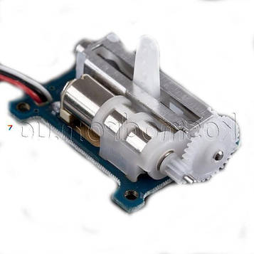 SERVO-BR403-R Аналоговий, мініатюрний сервопривід рульового механізму. 3,7 В. 0,2 кг / см. Розташування мотора: правобічний