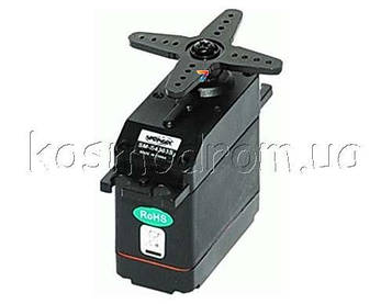 SM-S4303S Робоча напруга: 4,8 - 6.0V постійного струму - 4,8V Швидкість: 0.20 sec / 60, крутний момент: 3,2 кг-см - 6V Швидкість: