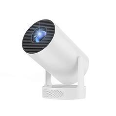 Проєктор Topleo HY300Pro White HiFi відеопроєктор з пультом Wi-Fi 2.4G/5G Android 11 з динаміком бездротовий