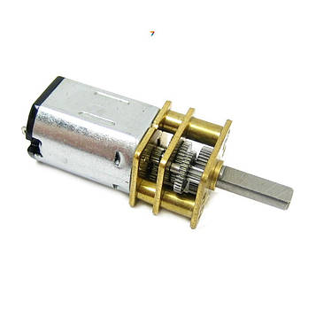 12GA-12-400 Напруга живлення: 12V, швидкість обертання валу - 400 RPM, крутний момент - 3 H / см