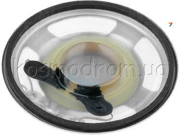 LD-SP-UM40/8-N Динамік, мініатюрний, майларовий, універсальний: 0,3Вт: 8Ом: 40мм