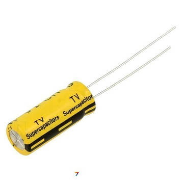 TV0820-3R0335-R Суперконденсатор, 3,3Ф, 3ВDC, -10 - 30%, Корпус: D8, 5x21мм