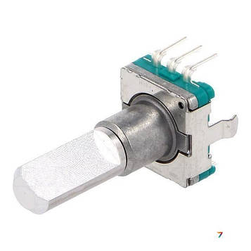EC11E15204A3 Енкодер: збільшує, THT, 15імп./об, Пол.: 30, два сигнали А і В