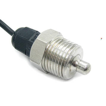 DS18B20-BSP-G1/2-10mm Датчик (зонд) на базе DS18B20, Нержавеющая сталь, Длина кабеля 1 метр. Резьба G1/2. Длина гильзы - 10 мм