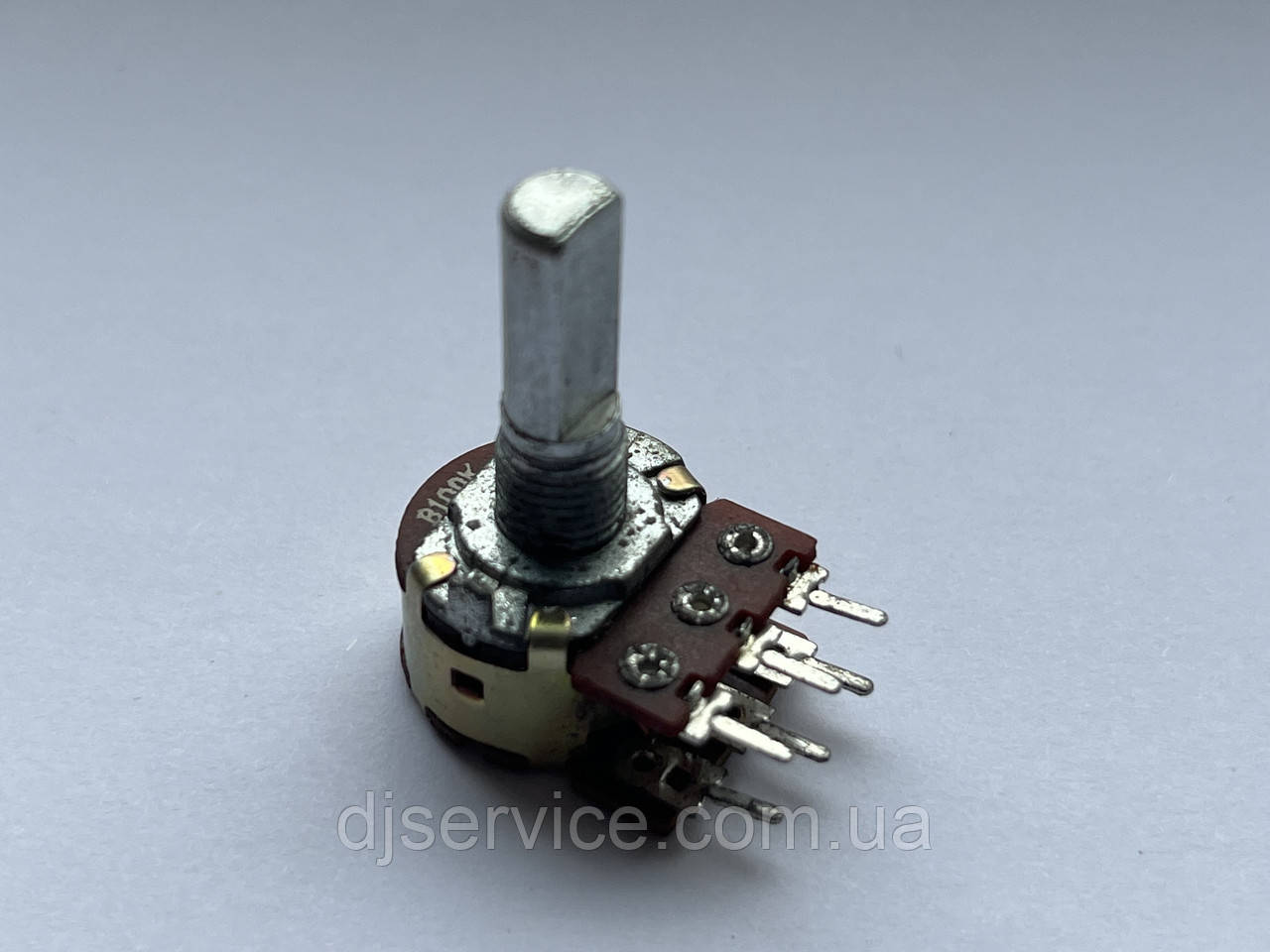 Потенціометр B104K (100kb) 20 mm noMID для пультів