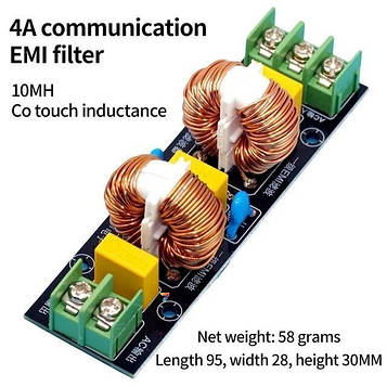 EMI Filter 4A Плата фільтра постійного струму. 4A DC 110-250V