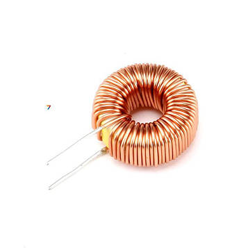 Toroidal inductor 100мкГн (6A) Дросель дротяний: тороидальний, 100 мкГн, 6А. 10%