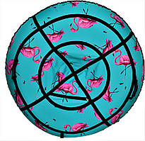 Тюбінг (ваташка) 100 і 120 см, з камерою та ручками, надувні санки дитячі, підліткові, крижана пВХ