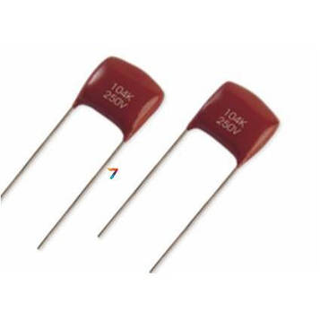 (CL-21X mini) 0,068mkf - 63v (±5%) Мини - Пленка Конденсатор металлопленочні поліестеровий, мініатюрний: 0,068 мкф. 63 В. 5%.