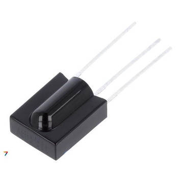 TSOP31138 робоча частота 38 кГц: кут огляду 45 °: напруга живлення 2,5 - 5,5 В: вихідний струм 5 mA: робочий струм джерела