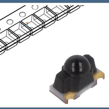 PT100MF0MP1 Фототранзистор, Розм: 3x2, 2x1, 5мм, λp макс: 910нм, 35В, 15°