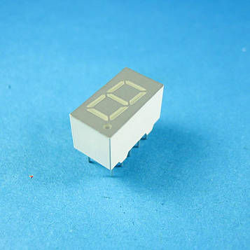 E10361-J-UG-8-W Світлодіодний індикатор, загальний катод, висота символу: 9,14 мм, Односимвольний, колір світіння: зелений