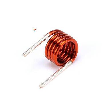 3.5*4.5T*0.7 FM Coil Inductor Одношарова мідна котушка індуктивності, діаметр 3,5 мм. Кількість витків: 4,5. Діаметр дроту: 0,7