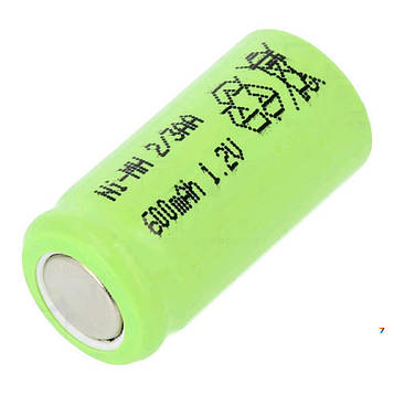ACCU-2/3AA60/JJJBL Аккум: Ni-MH, 2 / 3AA, 1,2В, 600мАч, плоскі, під пайку