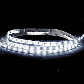 3528 60 LED 12V nature-white Світлодіодна стрічка 60 світлодіодів/метр. Ціна на бухту 5 метрів.