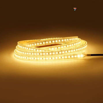 5050 120 LED 12V Not Waterproof IP33 warm-white Electroplated double-sided PCB Світлодіодна стрічка 120 світлодіодів/метр. Ціна на