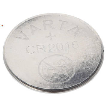 BAT-CR2016/V Батарея: літієва, 3В, CR2016,дискова, 90мАг, неперезаряджувальна