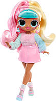 Кукла ЛОЛ ОМГ Конфетка Кендилишес Спринклс, LOL Surprise OMG Sweet Nails Candylicious Sprinkles Shop