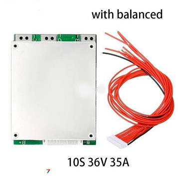 18650 10S 35A With Balance Плата заряджання літій-іонного акумулятора BMS 10S 30A 36 В