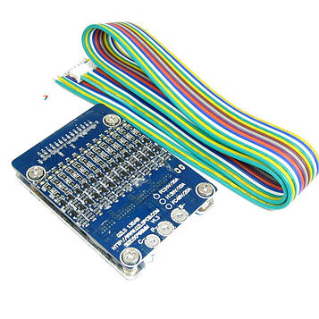 18650 13S 20A Battery Protection Board Модуль захисту літієвих акб 18650. BMS 13S, 20 A. Напруга: 54,6 В. Максимальний