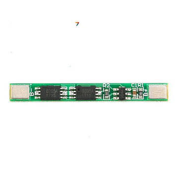 18650 1S 4A Battery Protection Board Модуль захисту літієвих акб 18650. BMS 1S, 4A. Номінальна напруга: 3.7-4.2 В. Максимальний