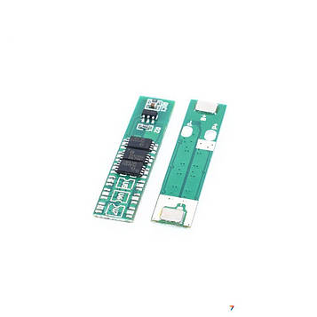 18650 1S 7.5A Battery Protection Board Модуль захисту літієвих акб 18650. BMS 1S, 7,5A. Номінальна напруга: 3.7-4.2 В.