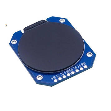 1.28 TFT Module 240x240 Blue РК-дисплей, круглий модуль RGB 240*240 GC9A01 драйвер SPI інтерфейс 240x240