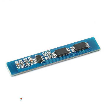 18650 2S 3A Battery Protection Board Модуль захисту літієвих акб 18650. BMS 2S, 3A. Номінальна напруга: 3.7-4.2 В. Максимальний