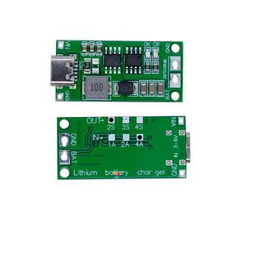 Multi-Cell 2S 4A Type-C Li-Ion Charger Модуль контролю заряду акумулятора, 3 – 6, 8,4,4 А, 2.2A