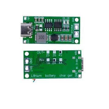 Multi-Cell 4S 2A Type-C Li-Ion Charger Модуль контролю заряду акумулятора, 3 – 6, 16,8,1 А, 0.56A